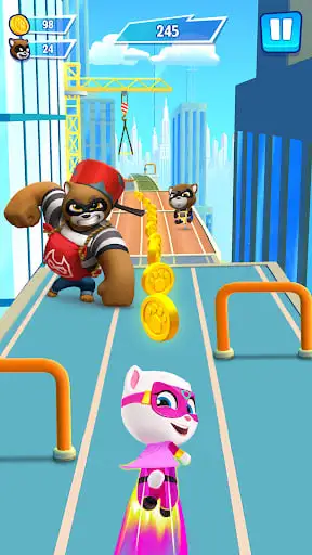 Talking Tom Hero Dash screenshot 1
