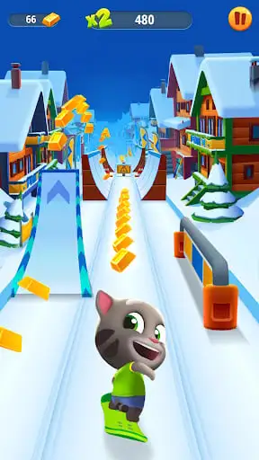 Talking Tom Gold Run screenshot 1