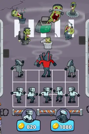 Merge War: Monster vs Cyberman screenshot 11