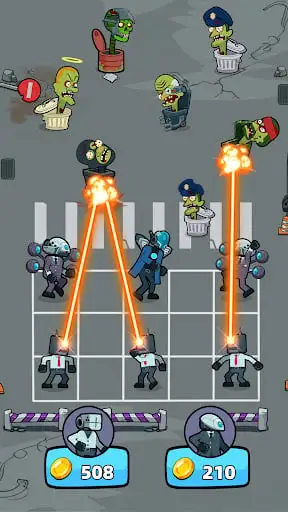 Merge War: Monster vs Cyberman screenshot 16