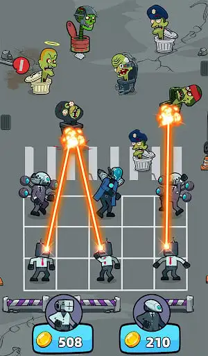 Merge War: Monster vs Cyberman screenshot 4