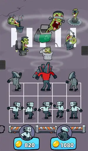 Merge War: Monster vs Cyberman screenshot 5