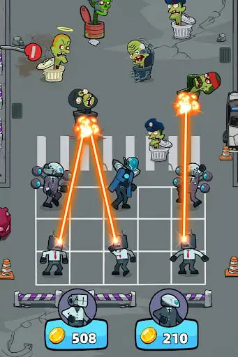 Merge War: Monster vs Cyberman screenshot 10