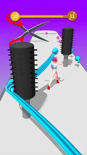 Hair Rush screenshot 1