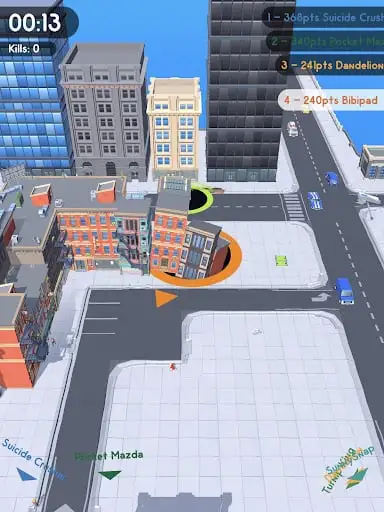 Hole.io screenshot 12