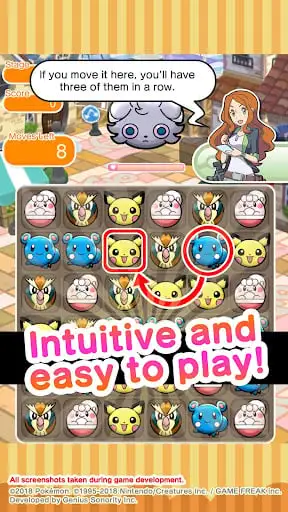 Pokémon Shuffle Mobile screenshot 3