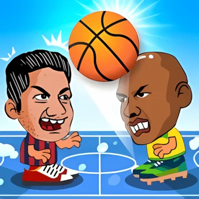 2 Player Head Basketball