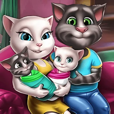 Angela Twins Family Day