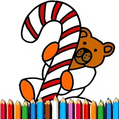 BTS Candy Coloring Book