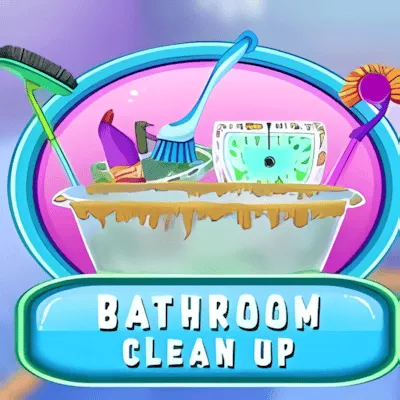 Bathroom clean and Deco