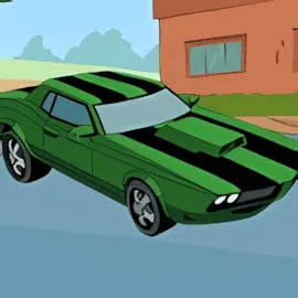 Ben 10 Car Jigsaw