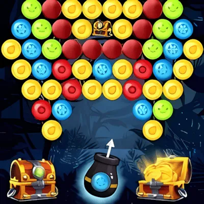 Bubble Shooter Golden Chests