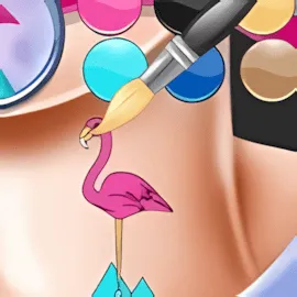 Cinderella Ankle Animal Tattoo