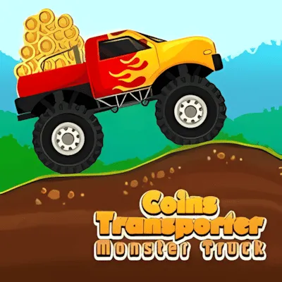 Coins Transporter Monster Truck