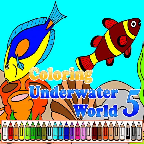 Coloring Underwater World 5