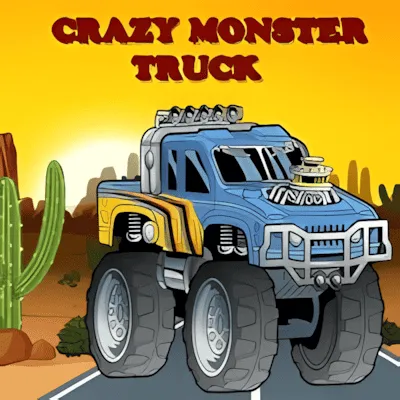 Crazy Monster Truck Jigsaw
