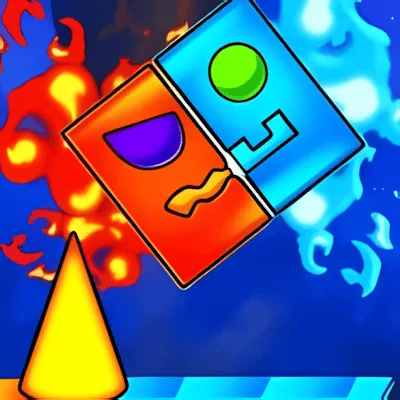 Fire And Water Geometry Dash