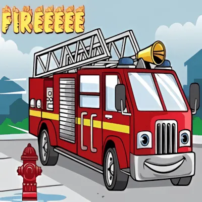 Fire Truck Jigsaw