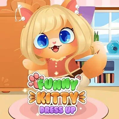 Funny Kitty Dressup