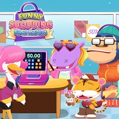 Funny Shopping Supermarket