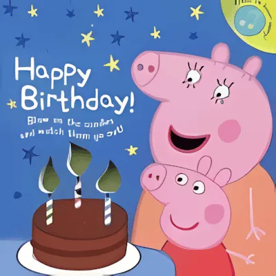Game Peppa Pig Birthday Cake Cooking online