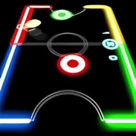 Glow Hockey Online