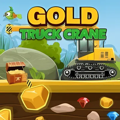 Gold Truck Crane