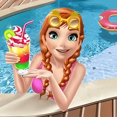 Ice Princess Pool Time