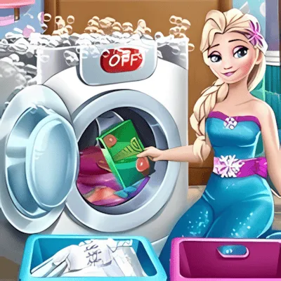 Ice Queen Laundry Day