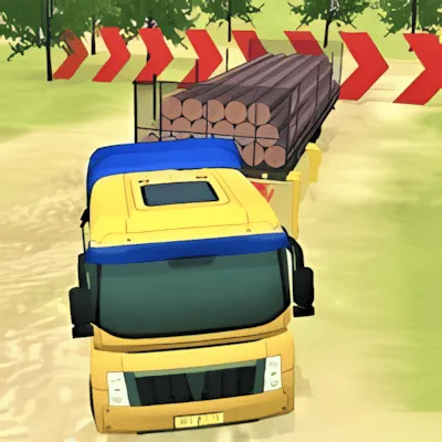 Modern OffRoad Uphill Truck Driving