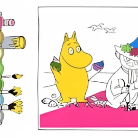 Moomin Coloring Book