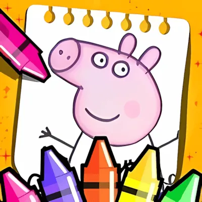 Peppa Pig Coloring Book