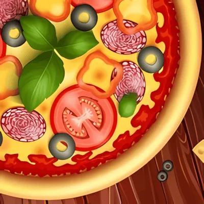 Pizza maker cooking and baking games for kids