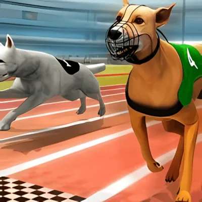 Real Dog Racing Simulator 3D