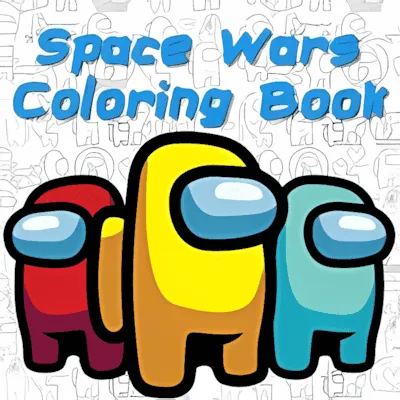 Space Wars Cartoon Coloring