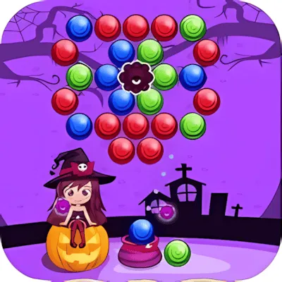 Sweet Helloween Bubble Shooter Game