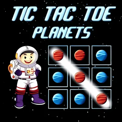 Tic Tac Toe Planets