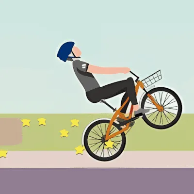 Wheelie Biker